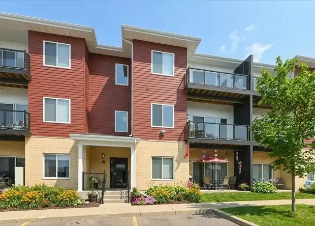 Modern HOA community townhomes