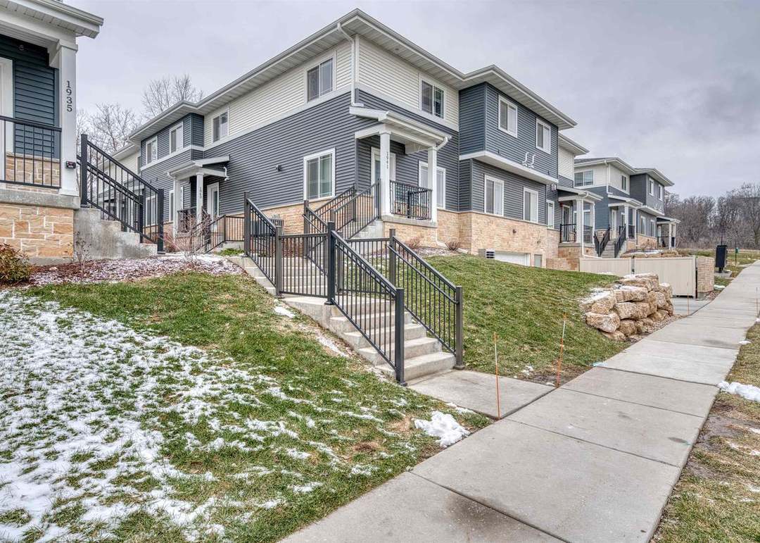 Modern townhouse community